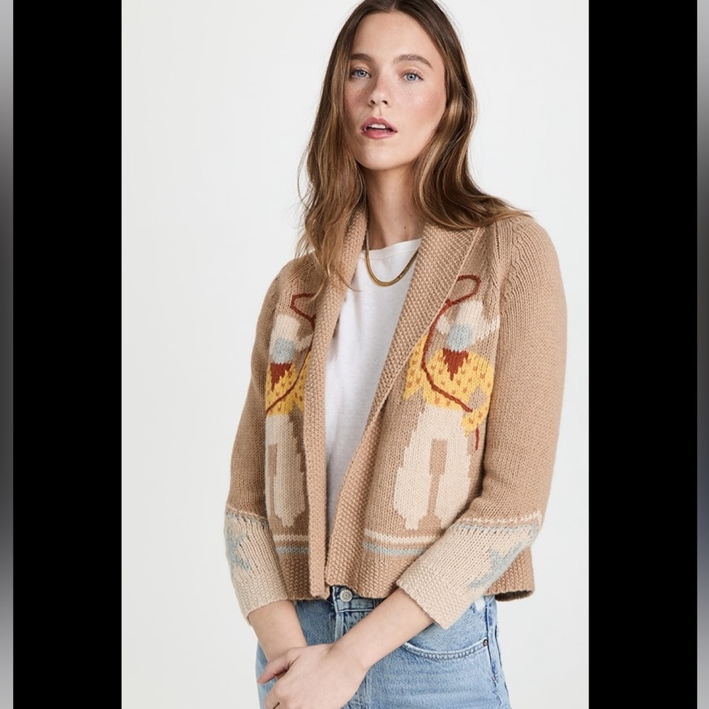 The GREAT. cowboy lodge cardigan sweater